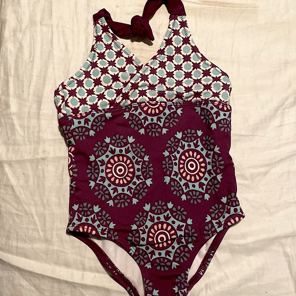 Tea Collection Nerina halter bathing suit